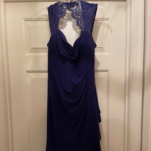 Blue Cocktail Dress, size 6